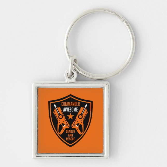 Kids Toy Dart Gun Battle Keychain (Front)