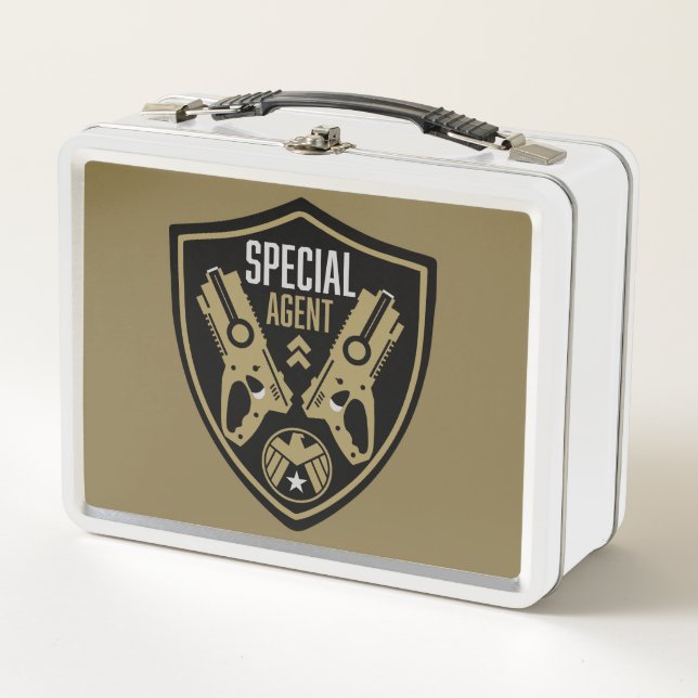 Kids Toy Dart Gun Battle Metal Lunch Box (Front)