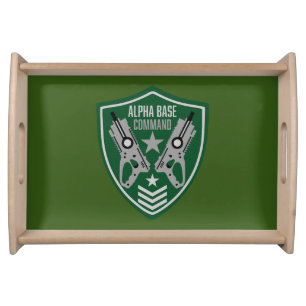 Kids Toy Dart Gun Battle Serving Tray