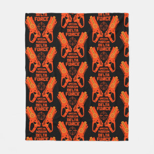 Kids Toy Gun Battle Accessories Fleece Blanket