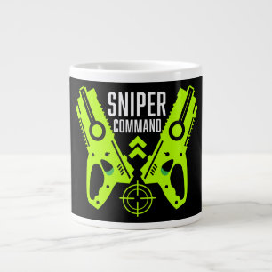 Kids Toy Gun Battle Christmas Giant Coffee Mug