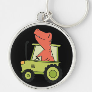 Kids Tractor with Trex Farmer Keychain