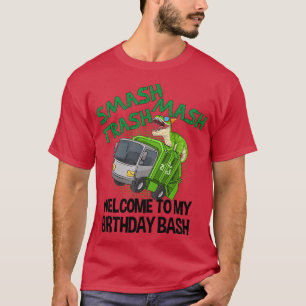 Kids Trash Day Design for a Garbage truck loving T-Shirt