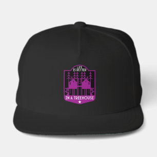 Kids Treehouse Back To School Boy Snap Back Hat
