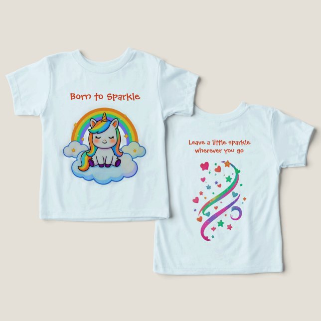 Kids Trendy  Toddler T-shirt (Design Front & Back)