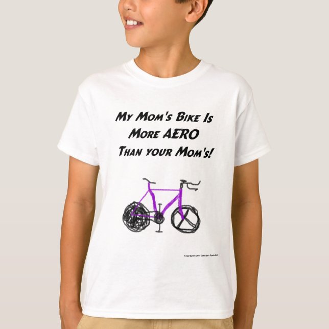 Kids Triathlon (Mom) T-Shirt (Front)