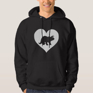 Kids Triceratops Lover Girls Boys Youth Hoodie