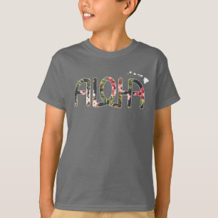 Kids Tropicaloha Tee with HI Islands
