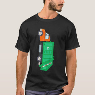 Kids Truck Garbage Day Toddler Garbage Truck T-Shirt