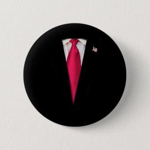 Kid's Trump Halloween Costume Button