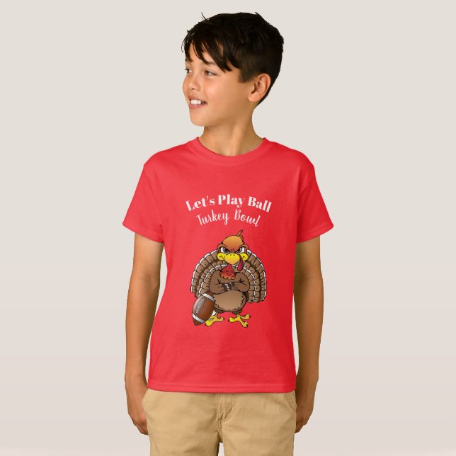 Kid's Turkey Bowl Shirt (Front Full)