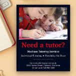 Kids Tutor Flyer<br><div class="desc">Promotional Tutor Flyer. Customize it with your own text and spread the word.</div>