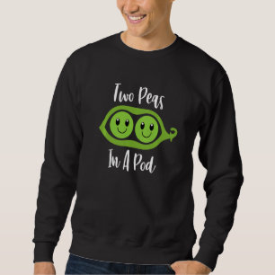 Kids Two Peas In A Pod  Brother Sister Twins Match Sweatshirt