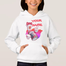 Kids Urban Clothing: Girls Custom Streetwear Hoodie