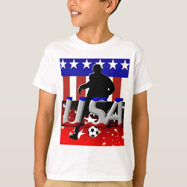 Kids USA Soccer Shirt (Front)