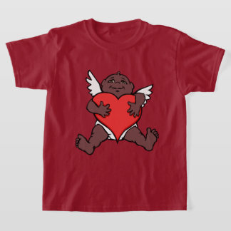 Kid's Valentine Shirts African Cupid Shirts