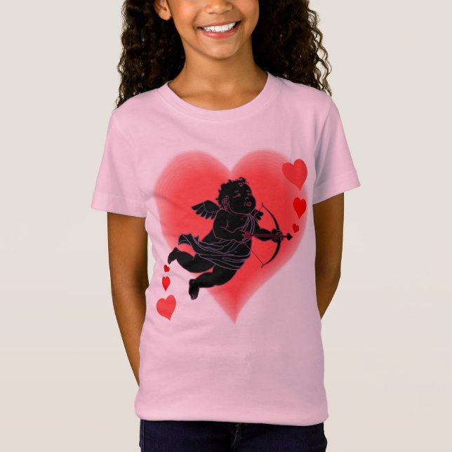 Kid's Valentine Shirts Classic Valentine's T-Shirt (Front)
