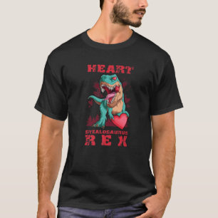 Kids Valentine's Day Dinosaur Men, Toddler, Boy, D T-Shirt
