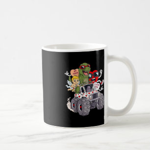 Kids Valentines Day Hearts T Rex Cupid Monster Tru Coffee Mug