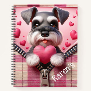 Kids Valentines Day Sketch Notebook
