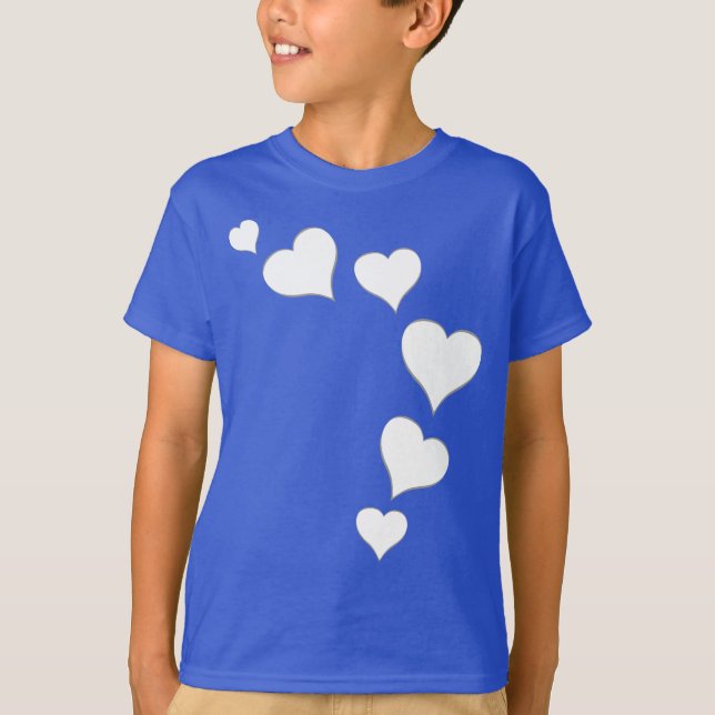 Kid's Valentine's Shirt Organic Valentine T-shirt (Front)