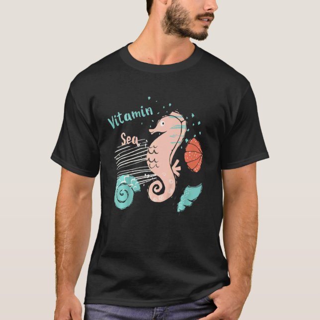Kids Vitamin Sea Sea Animal T-Shirt (Front)
