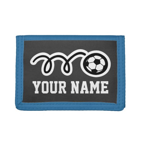 Kids wallets for boys and girls  Soccer sport