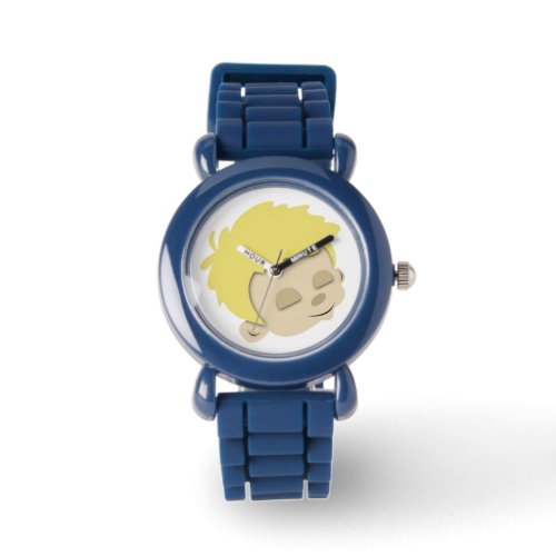 Kids watch with cute Kid face on Dial