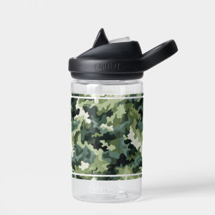 Kids Water Bottle Camo Print
