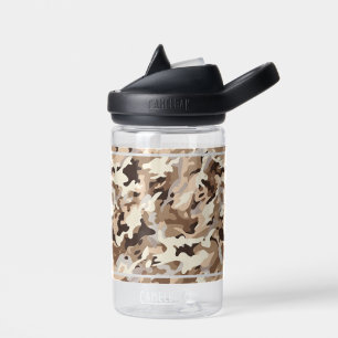 Kids Water Bottle Camo Print
