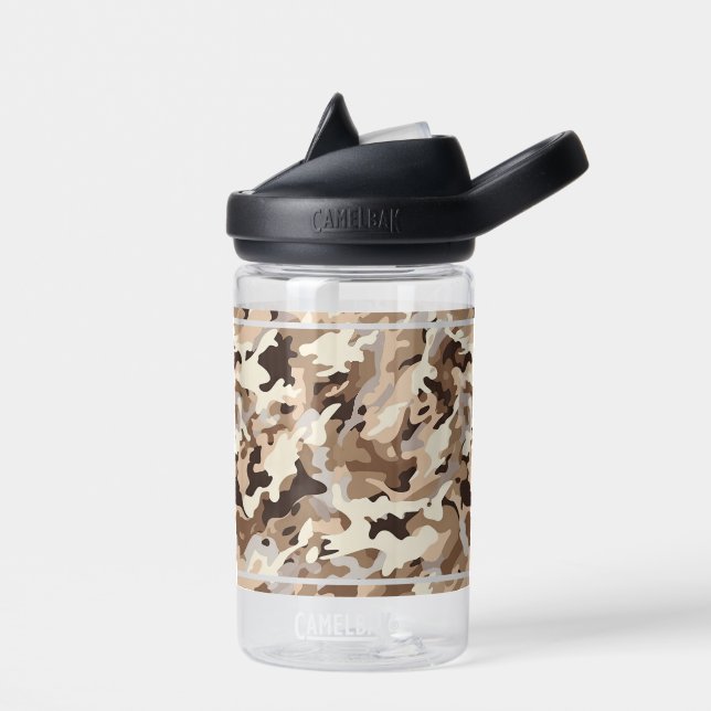 Kids Water Bottle Camo Print (Left)