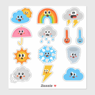 Kids Weather Sticker