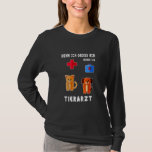 Kids Wenn ich gro&#223;e bin werde ich Veterinarian T-Shirt