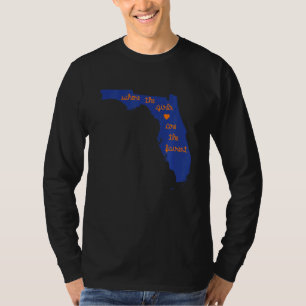 Kids Where The Girls Are The Fairest Gator State O T-Shirt
