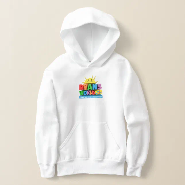 Kids White Hoodie Zazzle