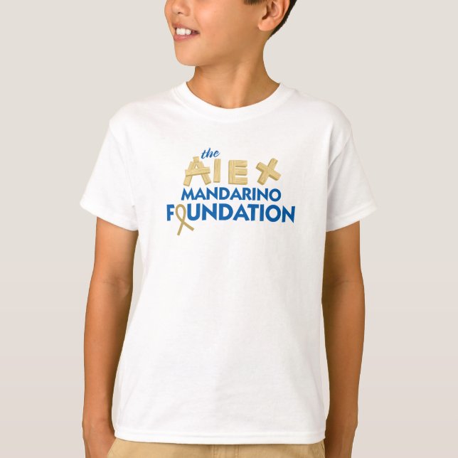 Kids' White T-Shirt (Front)