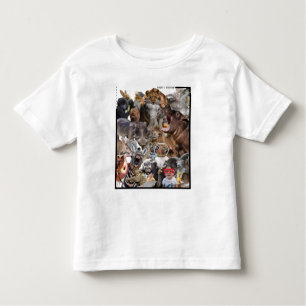 Kid's Wild Animal Shirt Personalize