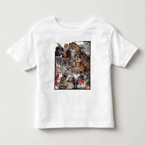 Kids Wild Animal Shirt Personalize
