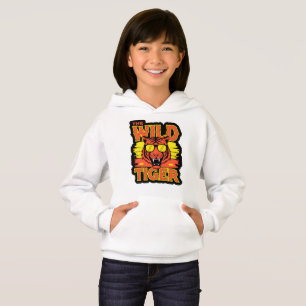 Kids' Wild Tiger Graphic Hoodie