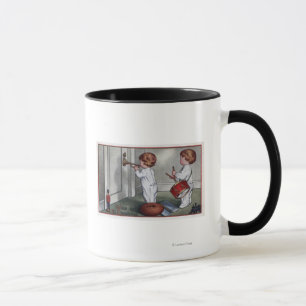 Kids with Drum and Trumpet Mug