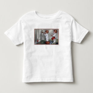 Kids with Drum and Trumpet Toddler T-shirt