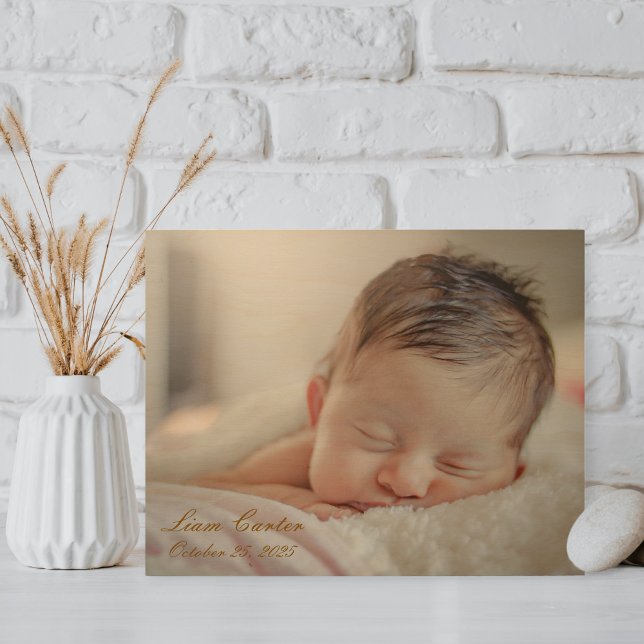 kids Wood photo elegant Wood Wall Art (Creator Uploaded)