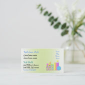 Kids World Daycare Business Card (Standing Front)
