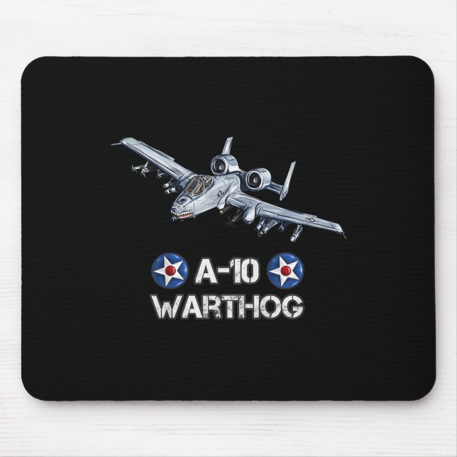 Kids World War 2 F6f Hellcat Fighter Airplane  Mouse Pad (Front)