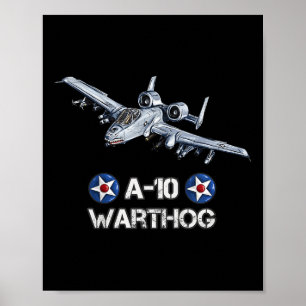 Kids World War 2 F6f Hellcat Fighter Airplane  Poster