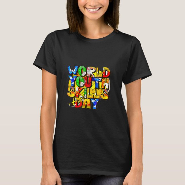 Kids World Youth Skills Day T-Shirt (Front)