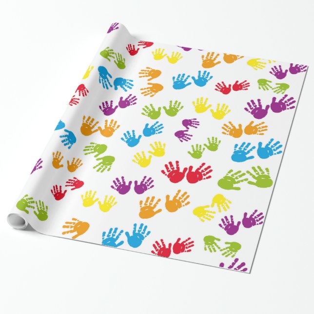 Kid's Wrapping Paper (Unrolled)