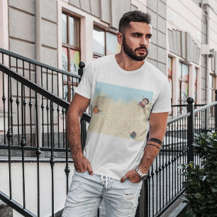 Kids Writing Numbers In The Sand T-Shirt