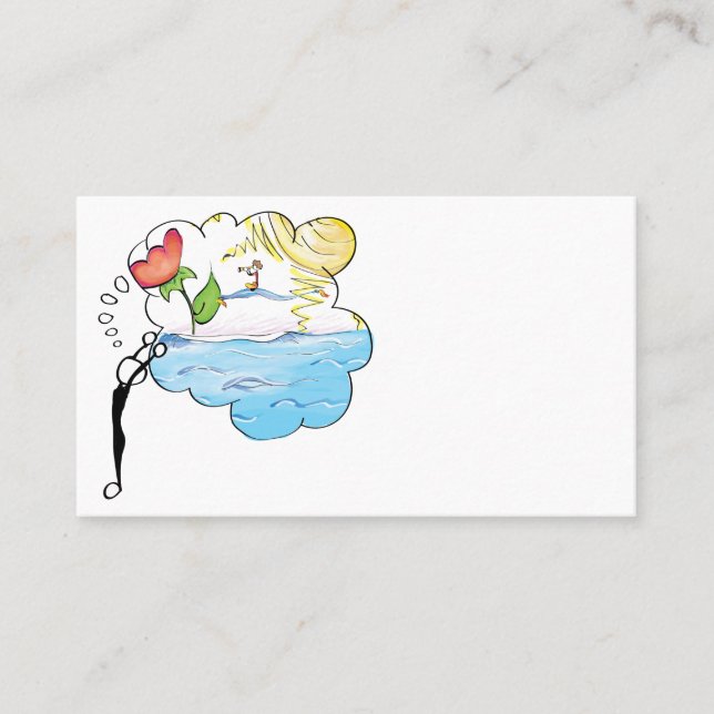 Kids Yoga Imagination Business Card (Front)
