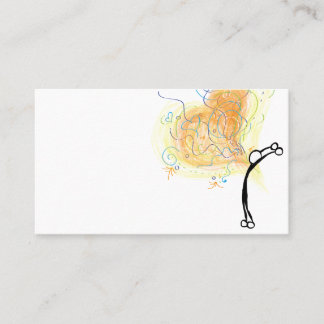 Kids Yoga Teacher Love Business Card